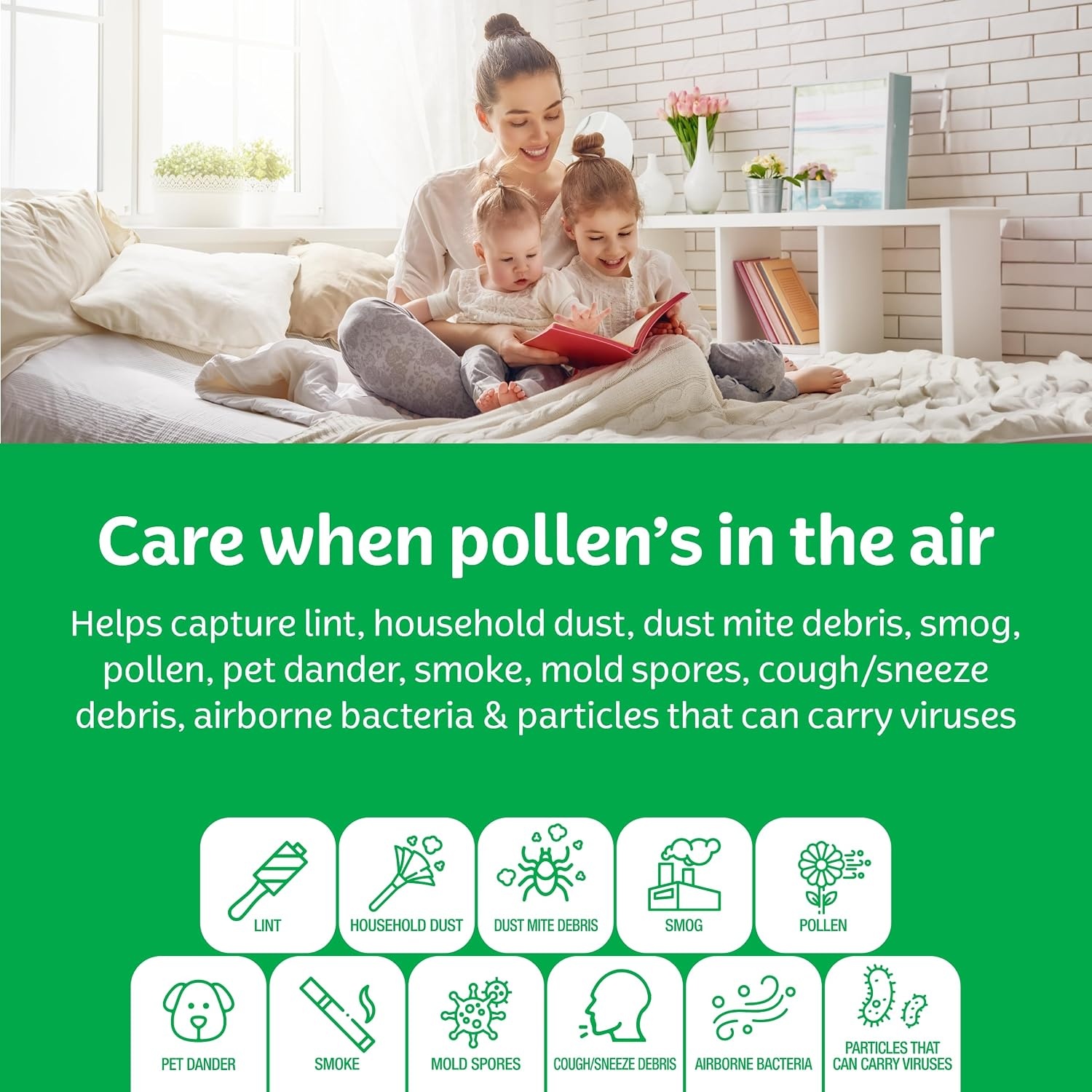 image:imageKleenex Elite Allergen Air Filter 20x25x4 Inches 12 MERV RATING 2Pack16x25x4