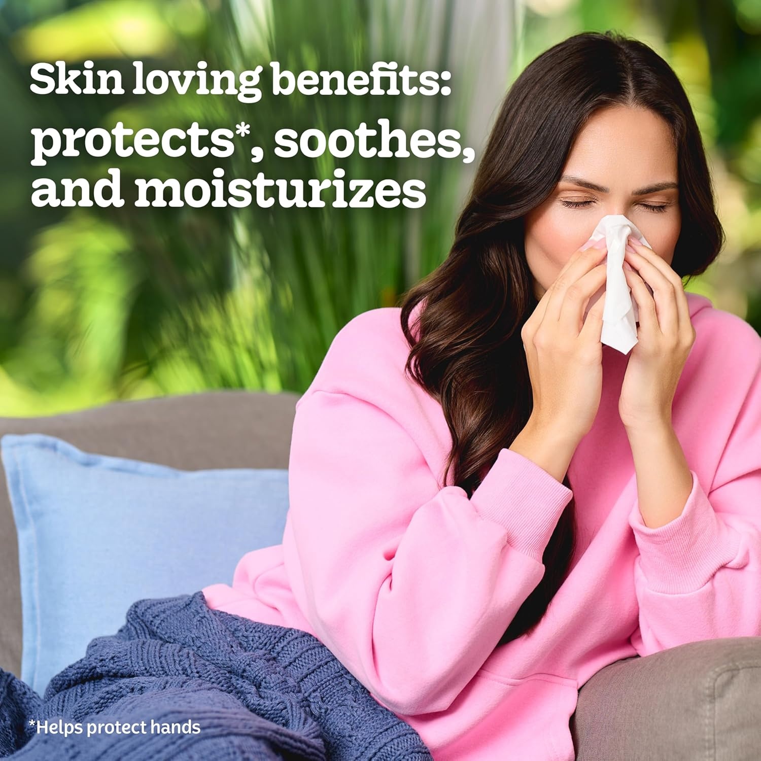 image:imageKleenex Lotion Facial Tissues with Coconut Oil 6 Flat Boxes 180 Tissues Per Box 3Ply