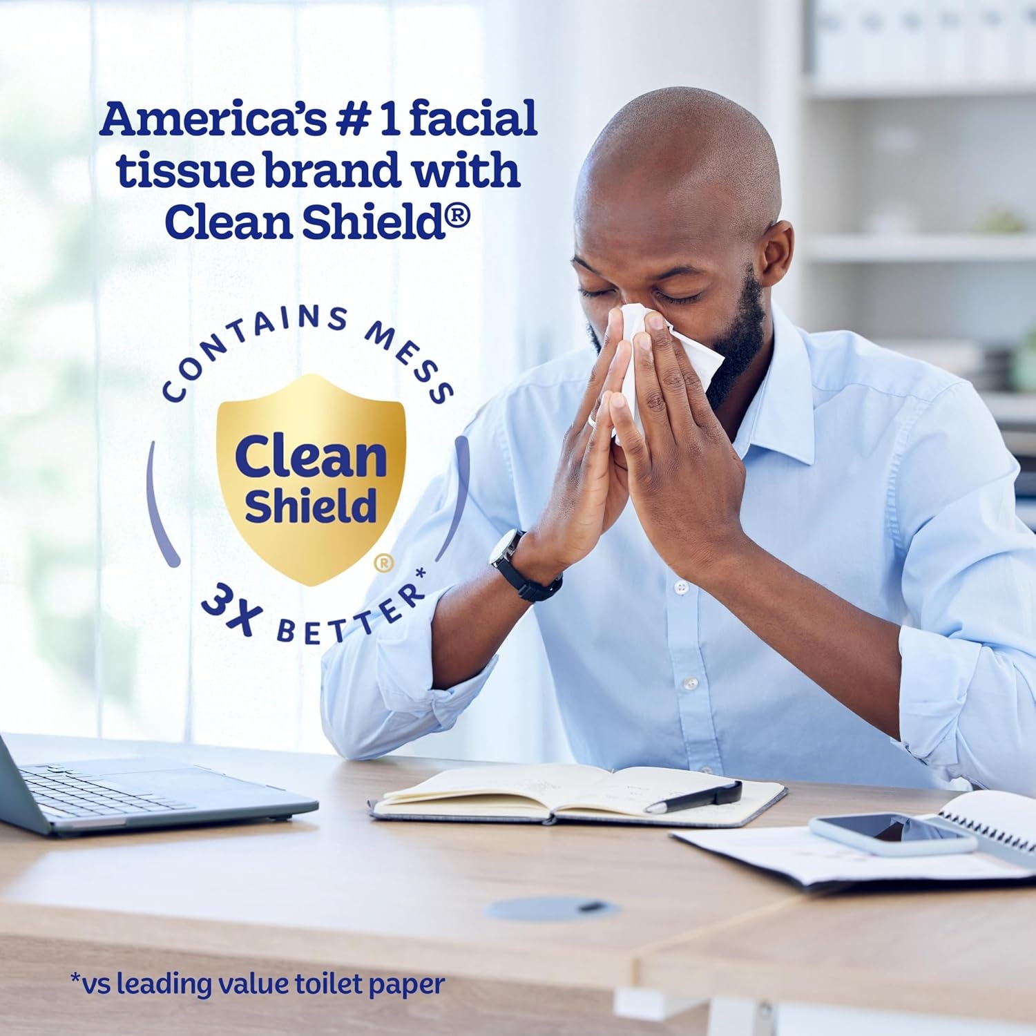 image:imageKleenex OnTheGo Facial Tissues 72 OnTheGo Packs 3 Trays of 24 Packs 10 Tissues per Box 720 Total 3Ply Packaging May VaryWhite