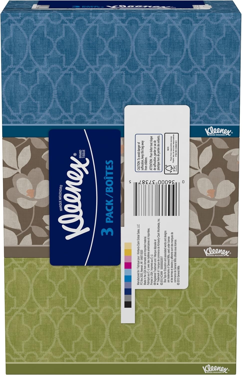 image:imageKleenex Trusted Care Facial Tissues 8 Flat Boxes 200 Tissues per Box 2Ply Packaging May VaryA4016
