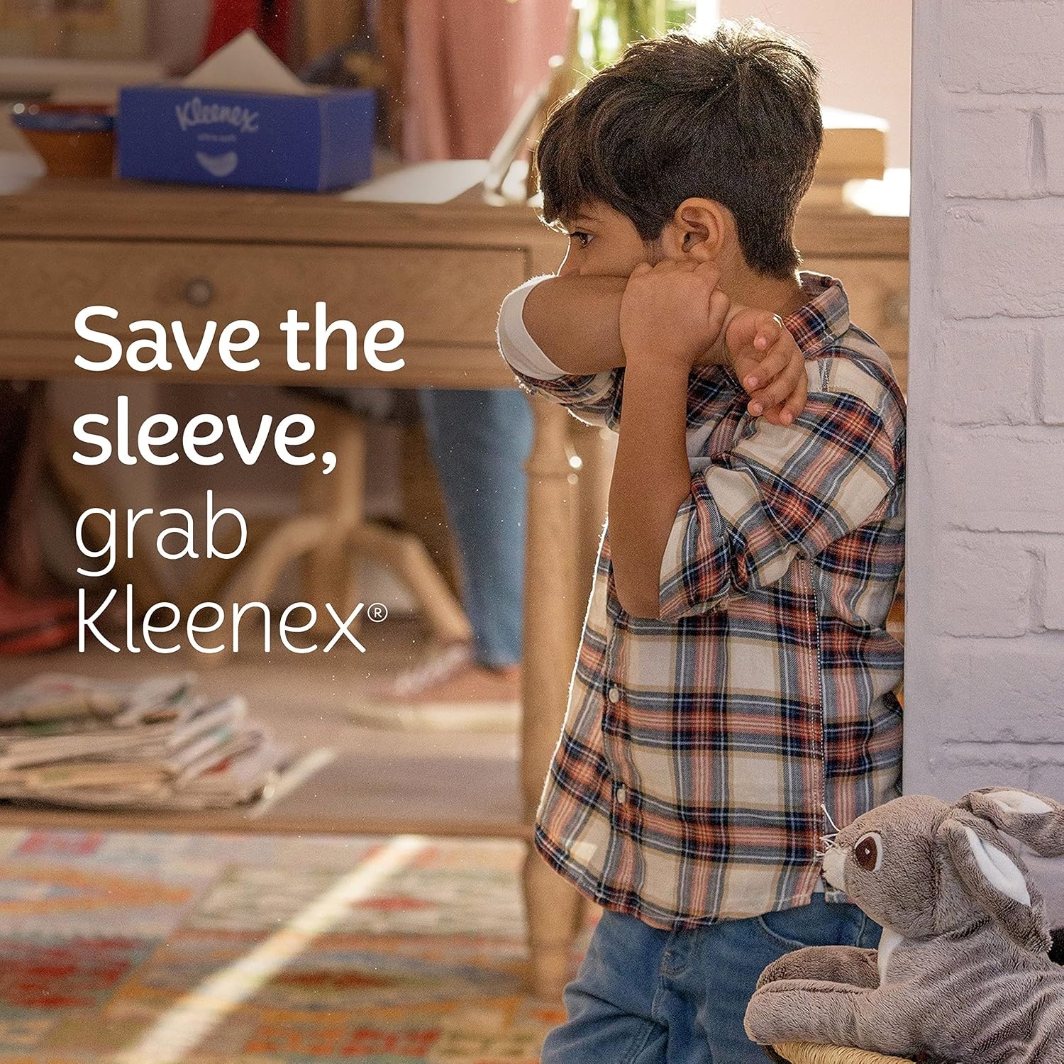image:imageKleenex Ultra Soft Facial Tissues 8 Cube Boxes 80 Tissues per Box 3Ply Packaging May VaryWhite