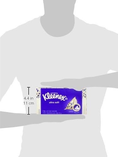 image:imageKleenex Ultra Soft Facial Tissues 8 Flat Boxes 180 Tissues per Box 3Ply Packaging May Vary170 Count Pack of 6